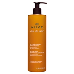 Nuxe Rêve De Miel Gel de Limpeza Rosto e Corpo 400ml